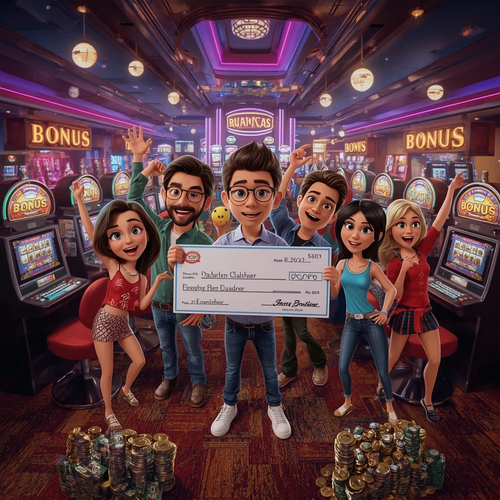 man holding a bonus at GOAWIN CASINO