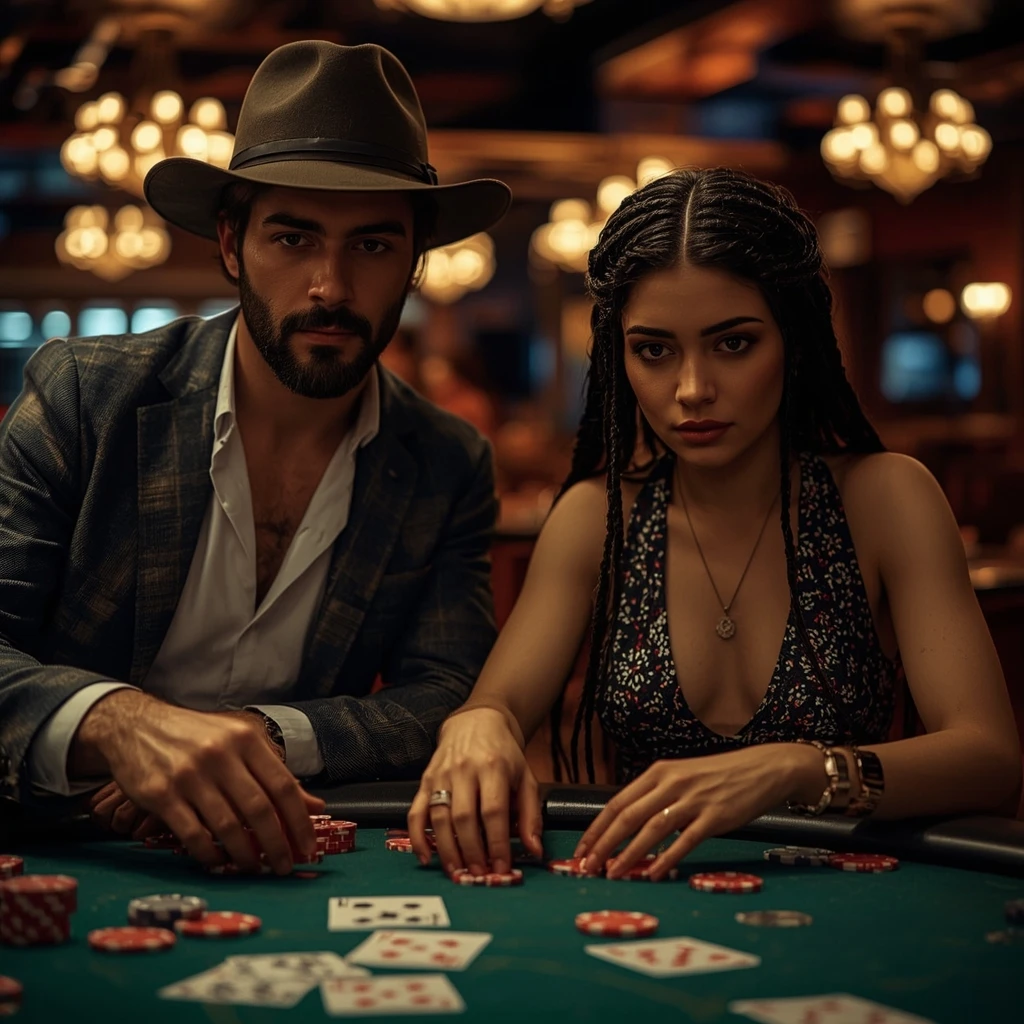 photo of two poker players GOAWIN CASINO
